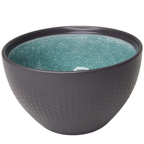 Mikasa Other - Mikasa Maddox Stoneware Cereal Soup Bowl Black Teal Replacement Dinnerware